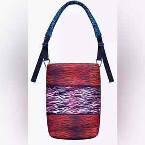 Kenzo x H&M Red, Pink and Blue Tiger-Stripe Crossbody Bag